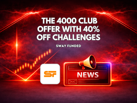 Sway Funded The 4000 Club Offer With 40% Off Challenges
