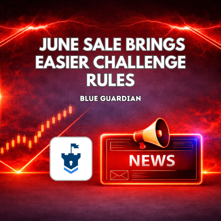 Blue Guardian June Sale Brings Easier Challenge Rules