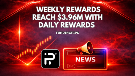 FundingPips Weekly Rewards Reach $3.96M as Daily Rewards Expand