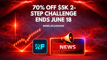 RebelsFunding 70% Off $5K 2-Step Challenge Ends June 18