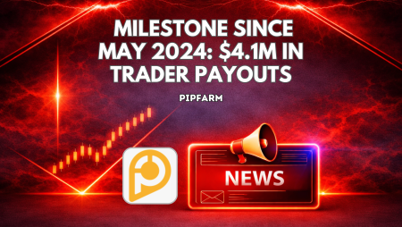 PipFarm Milestone Since May 2024: $4.1M in Trader Payouts