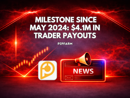PipFarm Milestone Since May 2024: $4.1M in Trader Payouts