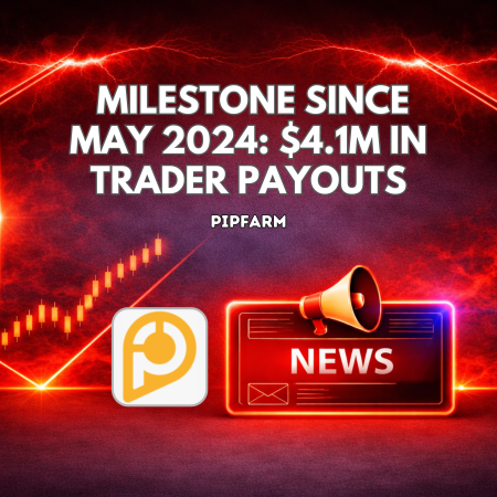 PipFarm Milestone Since May 2024: $4.1M in Trader Payouts