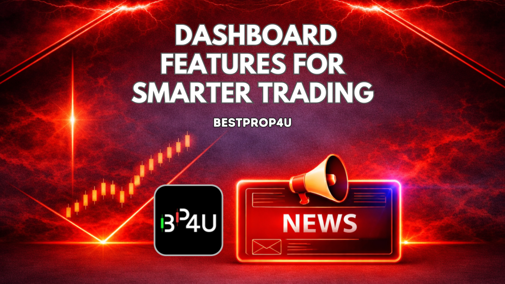 BestProp4U Dashboard Features for Smarter Trading
