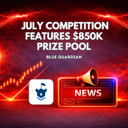 Blue Guardian July Competition Features $850K Prize Pool