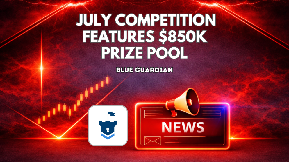 Blue Guardian July Competition Features $850K Prize Pool