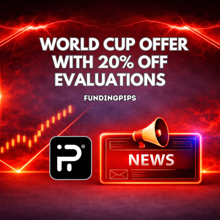 FundingPips Kicks Off World Cup Offer With 20% Off Evaluations