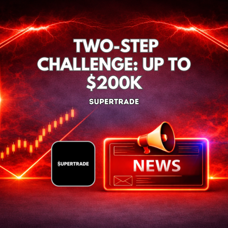 SuperTrade Two-Step Challenge Offers Funding Up to $200K