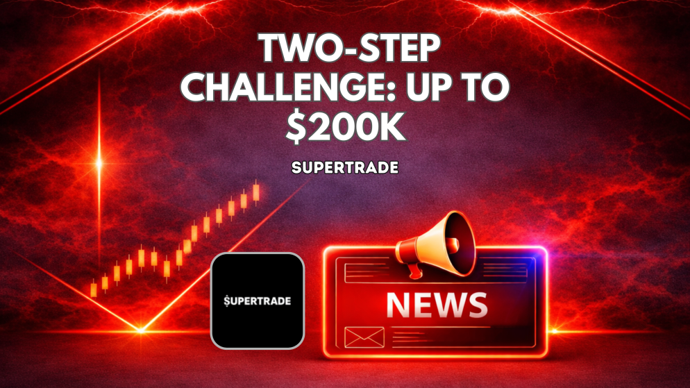 SuperTrade Two-Step Challenge Offers Funding Up to $200K