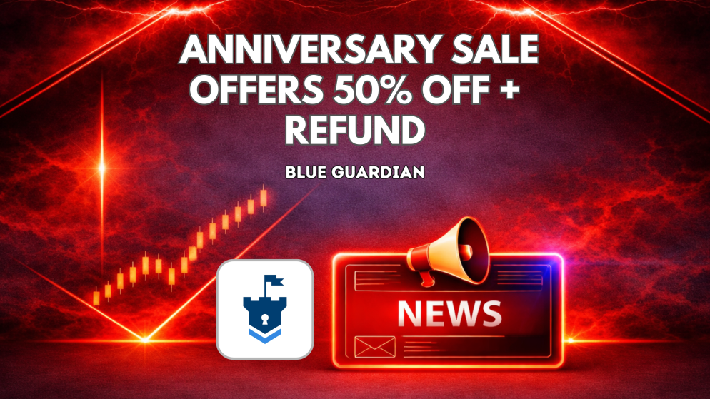 Blue Guardian Anniversary Sale Offers 50% Off