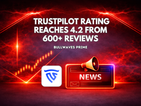 Bullwaves Prime Trustpilot Rating Reaches 4.2 From 600+ Reviews