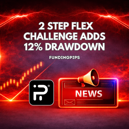 FundingPips 2 Step Flex Challenge Adds 12% Drawdown