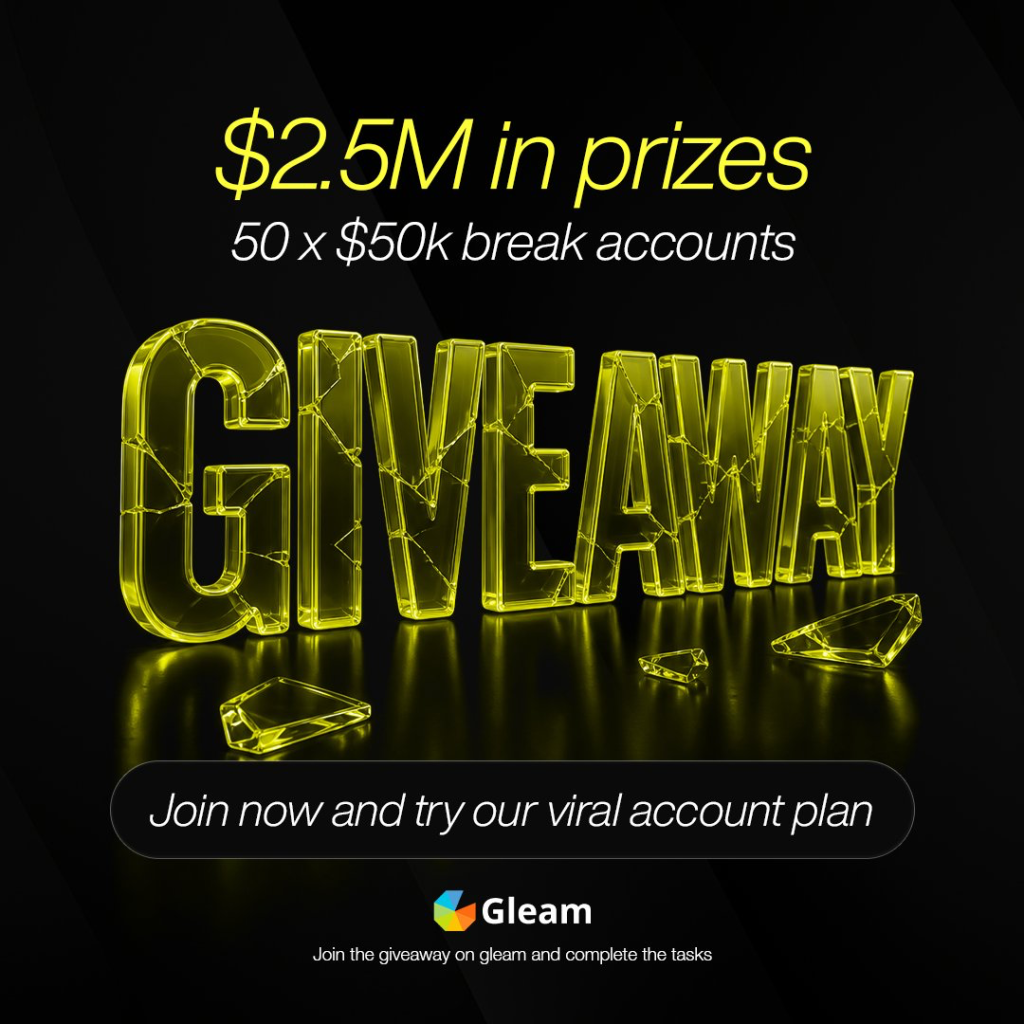 Crypto Fund Trader June giveaway offers 50 free BREAK accounts worth $50k each. Learn what the promotion means for traders.