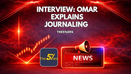 The5%ers Interview: Omar Explains How Journaling Changed His Trading