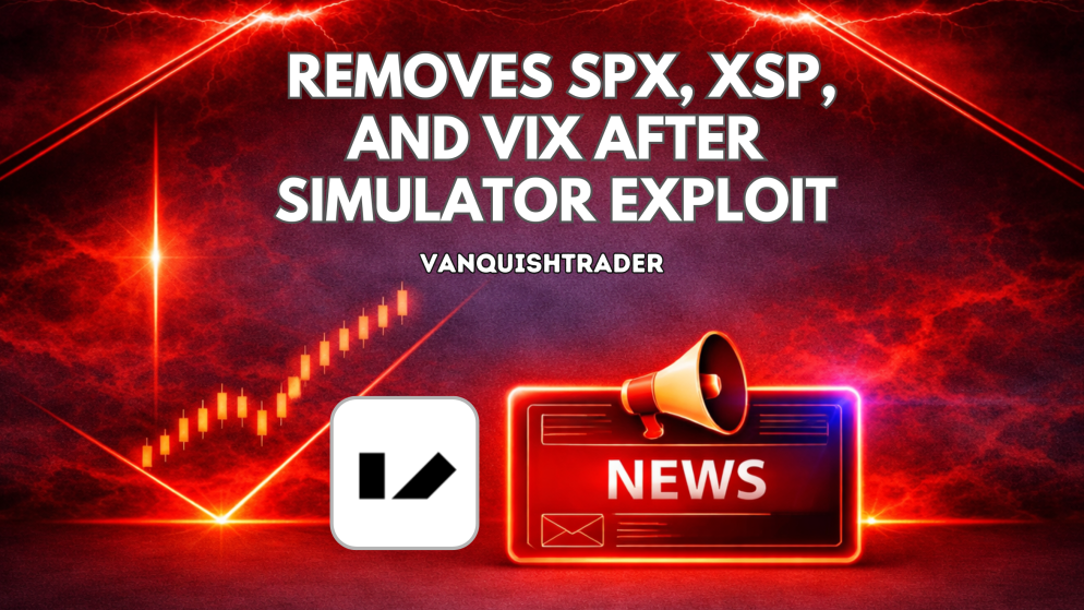 VanquishTrader Removes SPX, XSP, and VIX After Simulator Exploit
