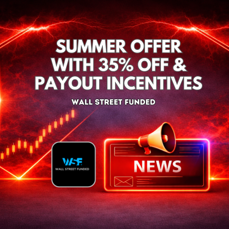 Wall Street Funded Summer Offer With 35% Off & Payout Incentives