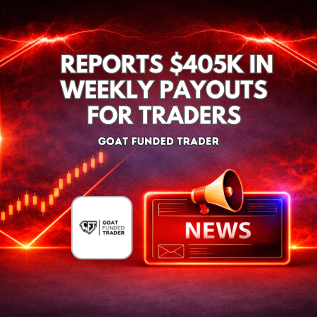 Goat Funded Trader Reports $405K in Weekly Payouts