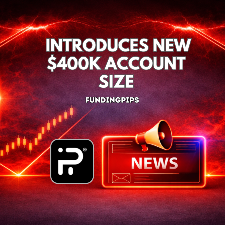 FundingPips Introduces New $400K Account Size