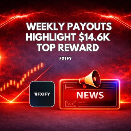 FXIFY Weekly Payouts Highlight $14.6K Top Reward