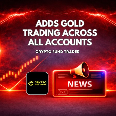 Crypto Fund Trader Adds Gold Trading Across All Accounts