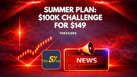 The5%ers Summer Plan Offers $100K Challenge for $149