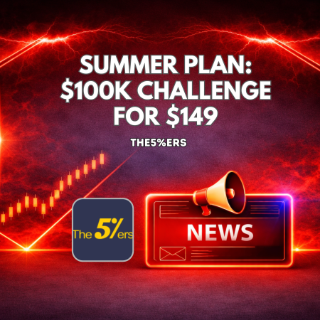 The5%ers Summer Plan Offers $100K Challenge for $149