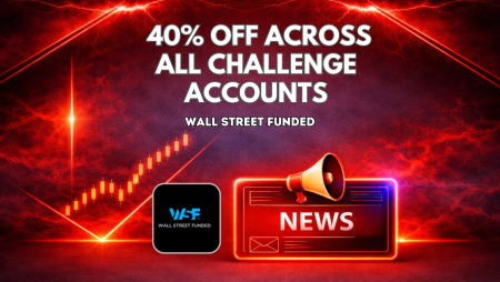 Wall Street Funded Activates 40% OFF Across All Challenge Accounts