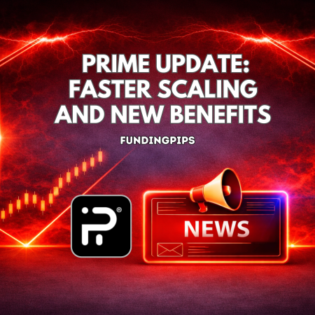 FundingPips PRIME Update: Faster Scaling and New Benefits