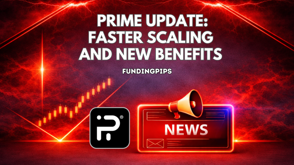 FundingPips PRIME Update: Faster Scaling and New Benefits