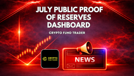 Crypto Fund Trader July Public Proof of Reserves Dashboard