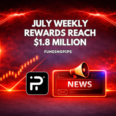 FundingPips Weekly Rewards Reach $1.8 Million