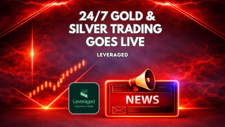 Leveraged 24/7 Gold & Silver Trading Goes Live