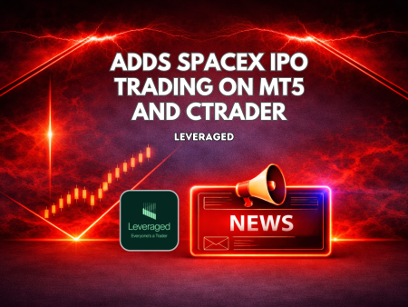 Leveraged Adds SpaceX IPO Trading on MT5 and cTrader