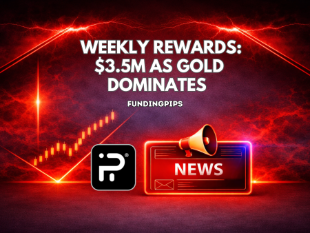 FundingPips Weekly Rewards: $3.5M as Gold Dominates Trading