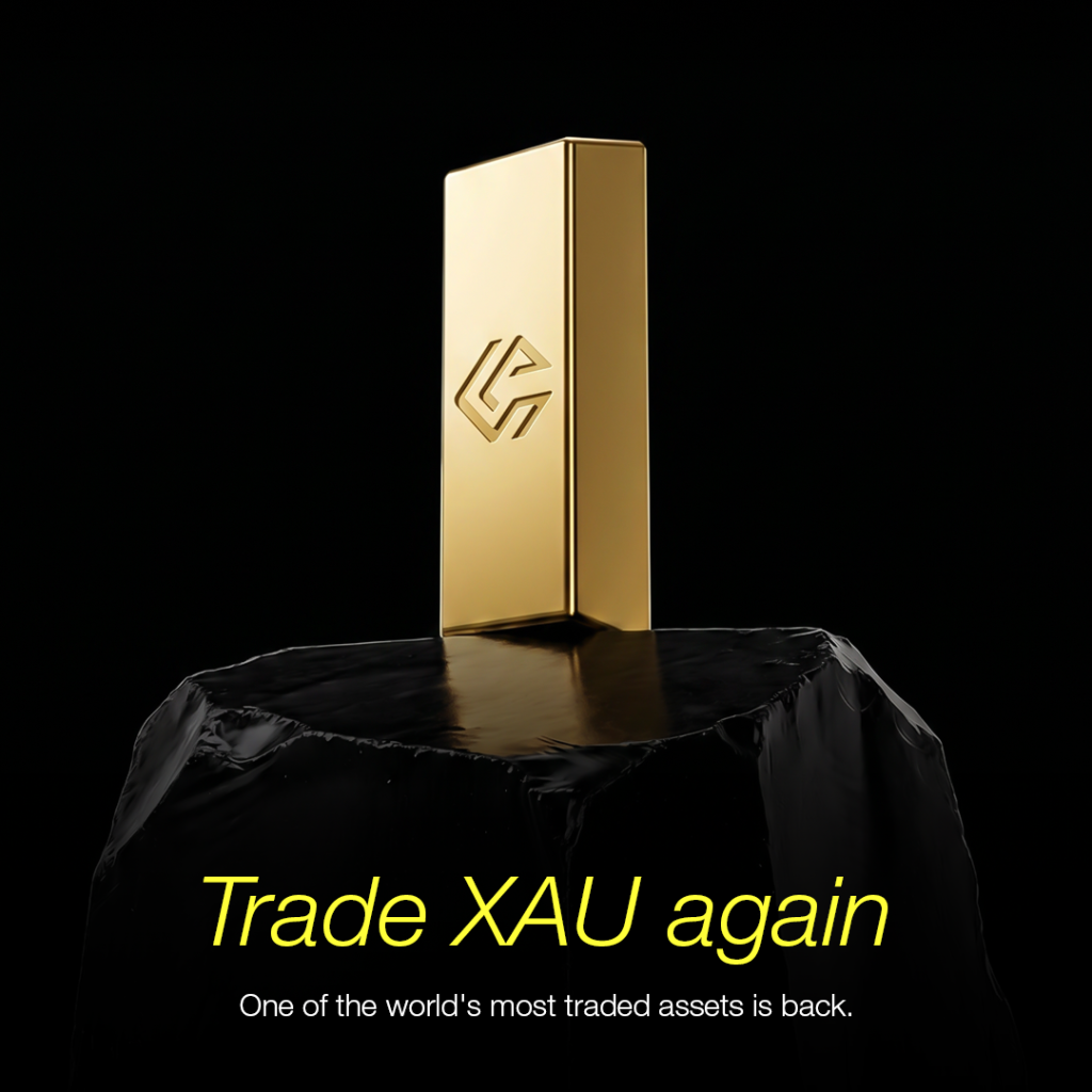 Crypto Fund Trader Gold trading is now live on every account, giving traders access to XAU across all challenge stages.
