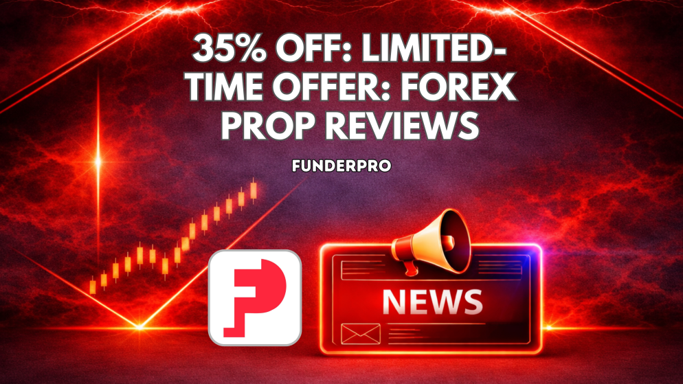 FunderPro 35% Off: Limited-Time Offer by Forex Prop Reviews