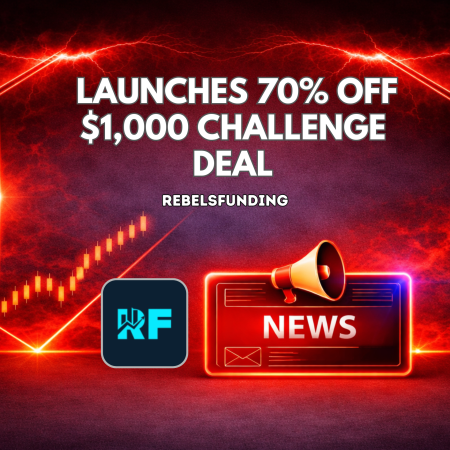 RebelsFunding Launches 70% Off $1,000 Challenge Deal
