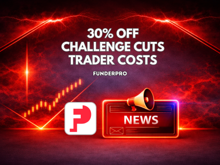 FunderPro 30% Off Challenge Cuts Trader Costs