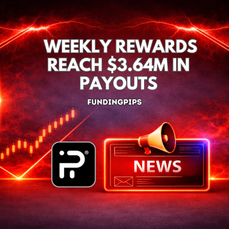 FundingPips Weekly Rewards Reach $3.64M in Payouts