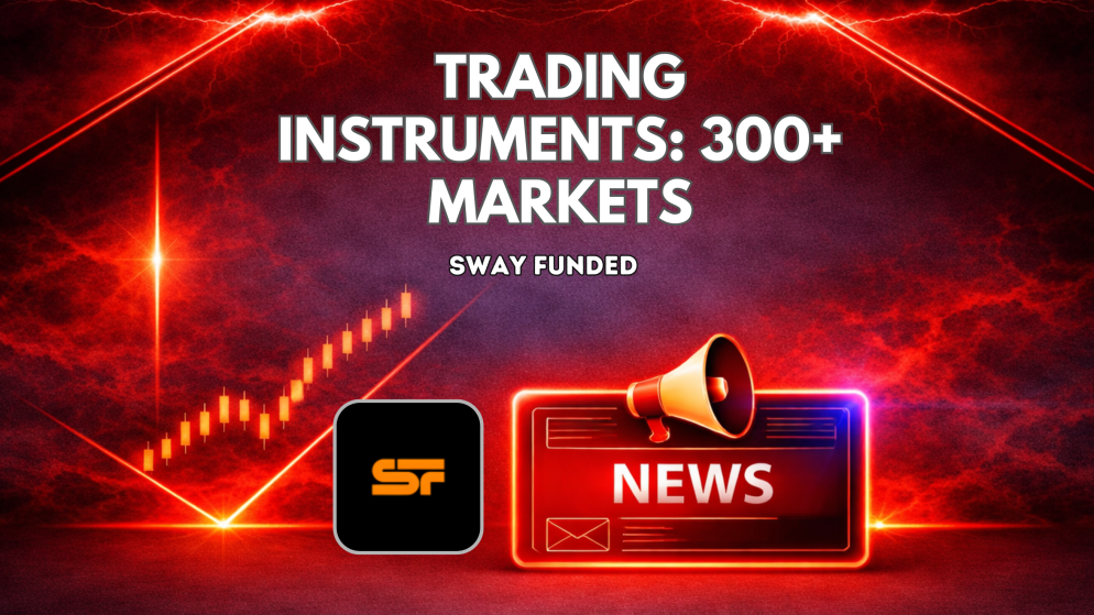 Sway Funded Trading Instruments: 300+ Markets