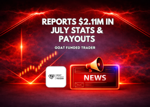 Goat Funded Trader Reports $2.11M in July Payouts