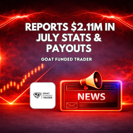 Goat Funded Trader Reports $2.11M in July Payouts