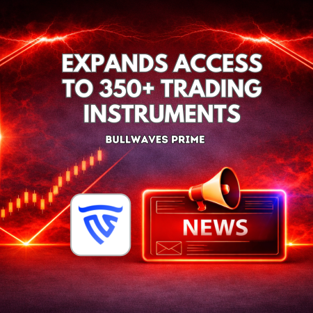 Bullwaves Prime Expands Access to 350+ Trading Instruments