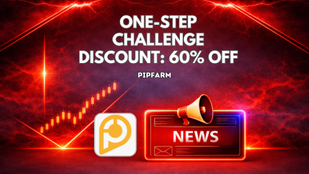 PipFarm One-Stage Challenge Discount: 60% Off Deal