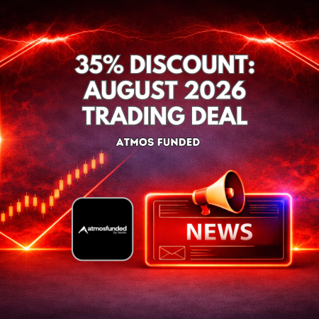 Atmos Funded 35% Discount: August 2026 Trading Deal