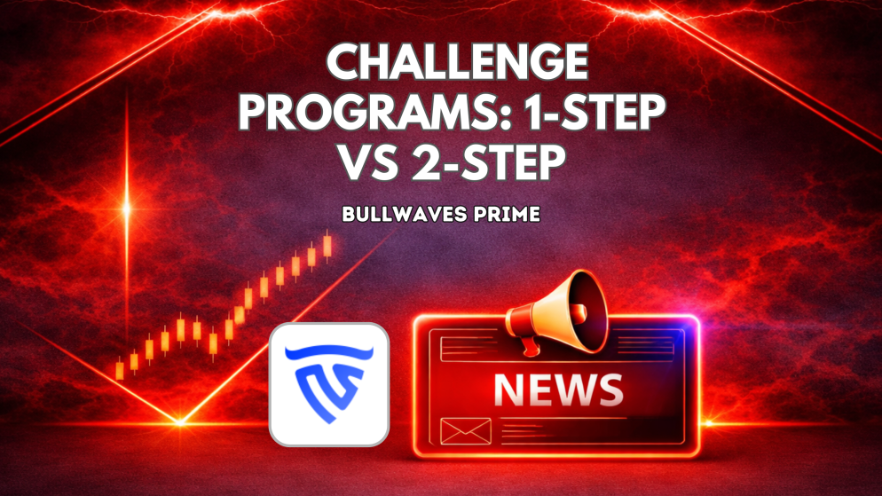 Bullwaves Prime Challenge Programs: 1-Step vs 2-Step