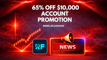 RebelsFunding 65% Off $10,000 Account Promotion