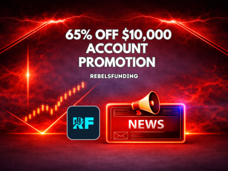 RebelsFunding 65% Off $10,000 Account Promotion