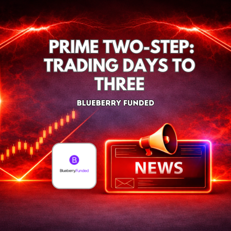Blueberry Funded Prime Two-Step: Trading Days to Three