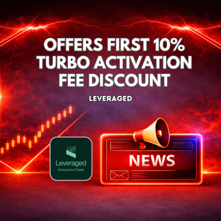 Leveraged Offers First 10% Turbo Activation Fee Discount